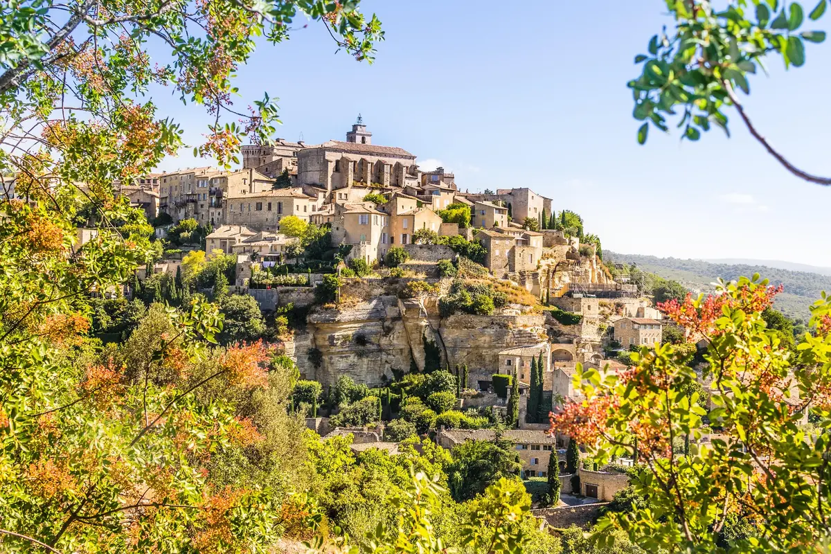 Hilltop village of Gordes in the heart of the Luberon